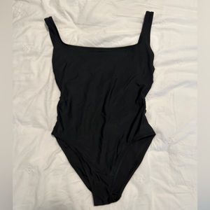Madewell black one piece